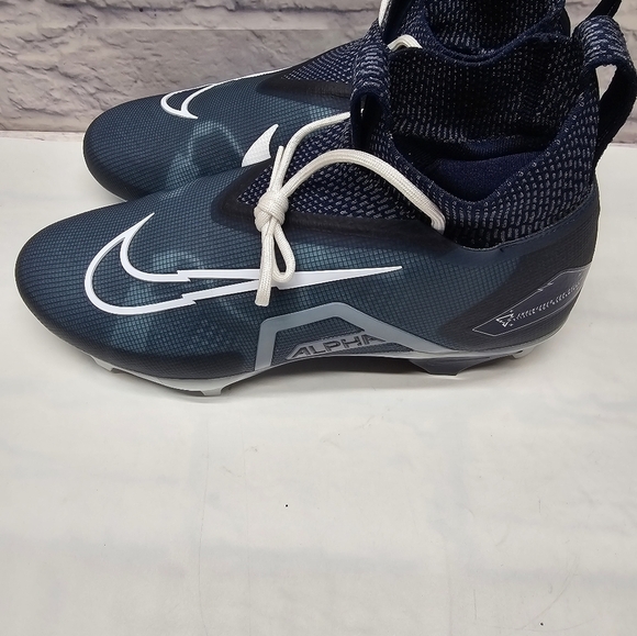 Men's Nike Alpha Menace Elite 3 Football Cleats DM1792-400 Size 10.5 - Picture 2 of 9